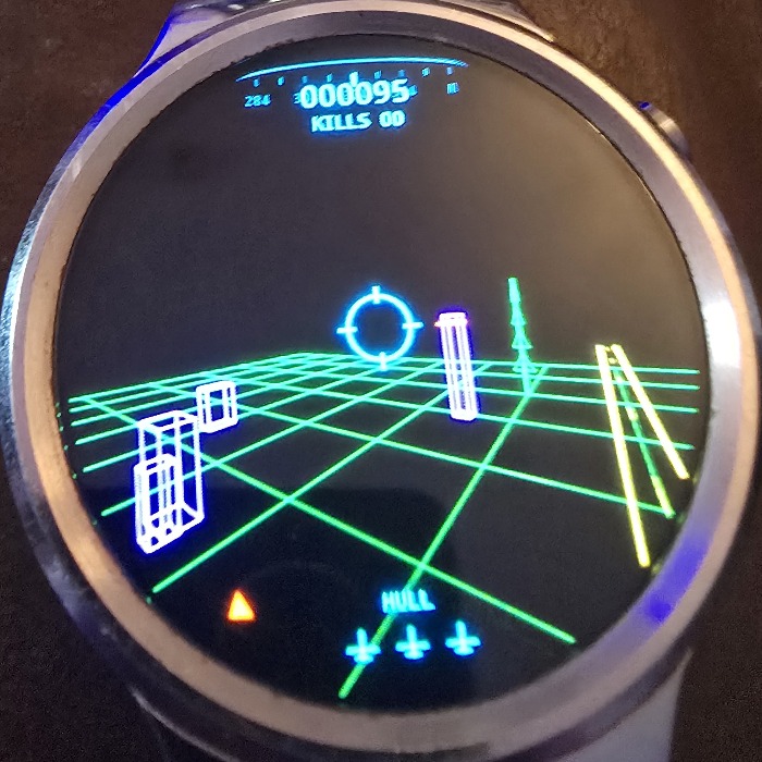 Neon wireframe